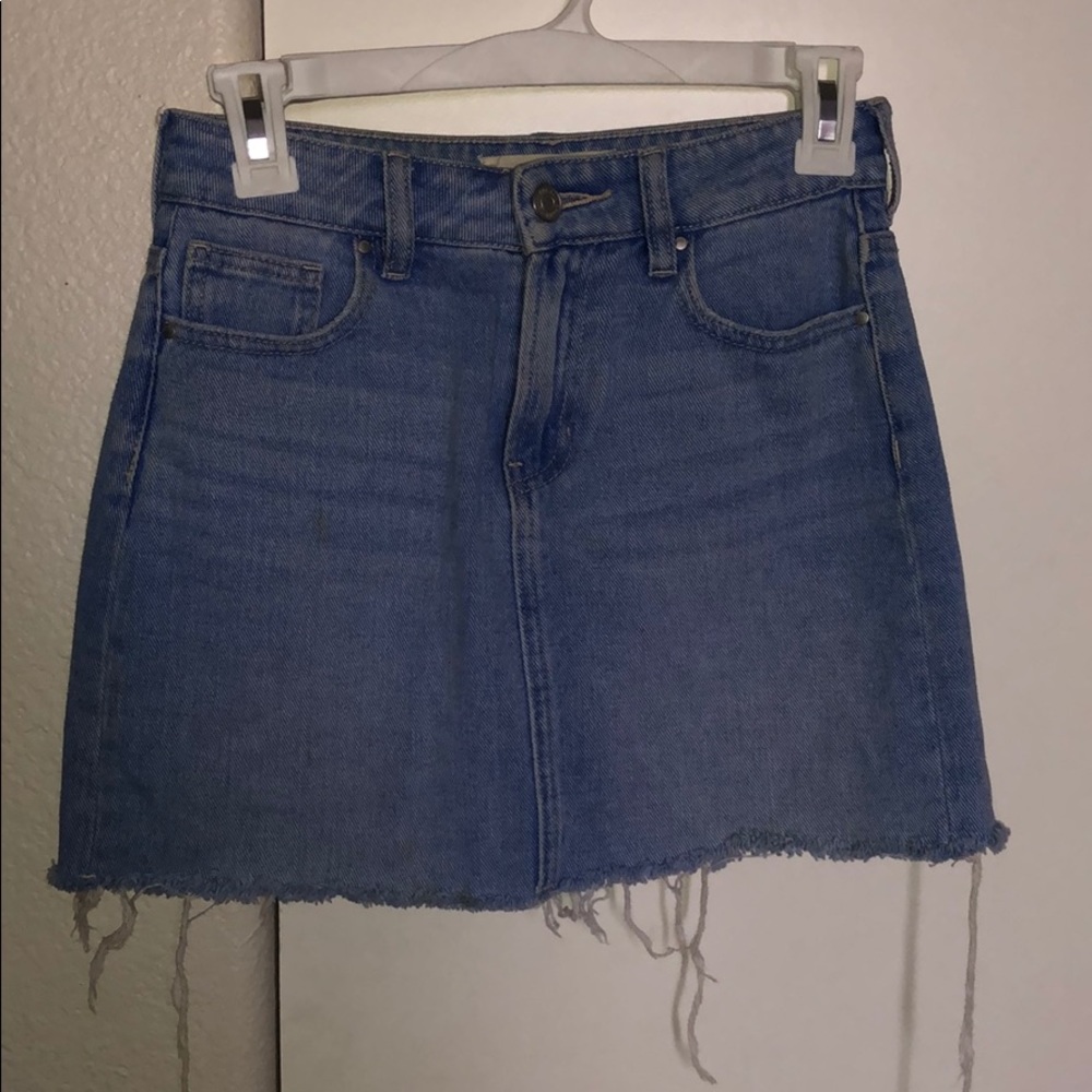 Light wash Pacsun Jean skirt